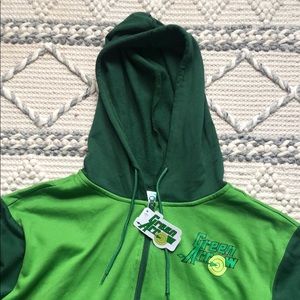 DC Green Arrow Zip Hoodie XL